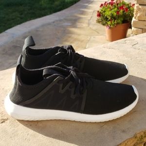 Adidas Black and White Shoes